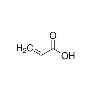 Molecular Structure of Acrylic Acid