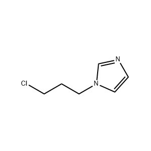 Molecular Structure of 1-(3-Chloropropyl)imidazole Molecular Structure of 1-(3-Chloropropyl)imidazole