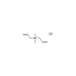 Molecular Structure of Diallyldimethylammonium chloride