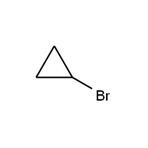 Molecular Structure of Cyclopropyl bromide Molecular Structure of Cyclopropyl bromide