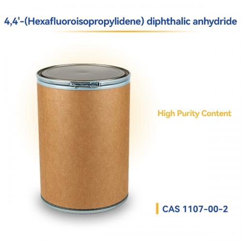 4,4'-(Hexafluoroisopropylidene) diphthalic anhydride (6FDA) CAS 1107-00-2