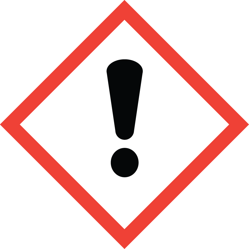 GHS07 Exclamation mark pictogram