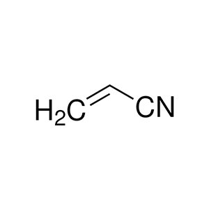 Molecular Structure of Acrylonitrile