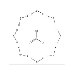 Molecular Structure of Zirconium Oxychloride Octahydrate Molecular Structure of Zirconium Oxychloride Octahydrate