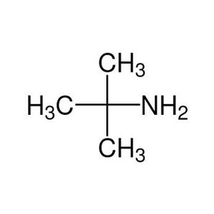 Molecular Structure of tert-Butylamine