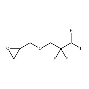 Molecular Structure of 2,2,3,3-Tetrafluoropropyl glycidyl ether Molecular Structure of 2,2,3,3-Tetrafluoropropyl glycidyl ether