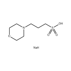 Molecular Structure of MOPS sodium salt