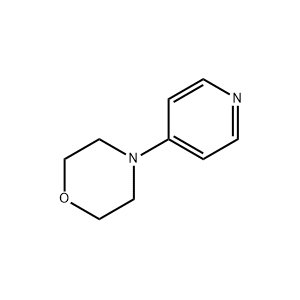 Molecular Structure of 4-Morpholinopyridine Molecular Structure of 4-Morpholinopyridine