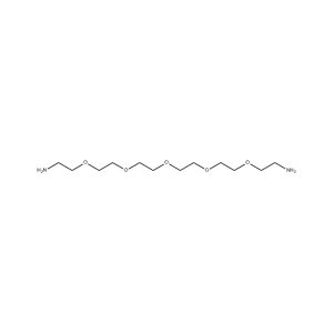 Molecular Structure of Amino-PEG5-amine CAS 72236-26-1