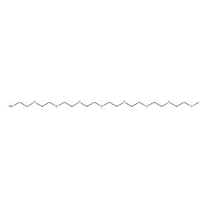 Molecular Structure of Octaethylene glycol monomethyl ether