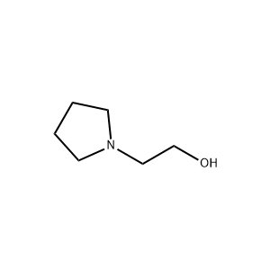 Molecular Structure of 1-(2-Hydroxyethyl)pyrrolidine Molecular Structure of 1-(2-Hydroxyethyl)pyrrolidine