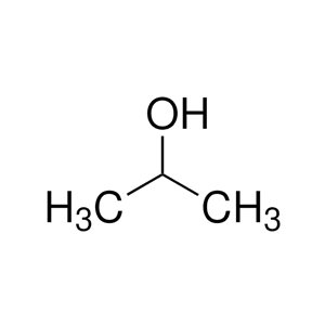 Molecular Structure of Isopropyl Alcohol