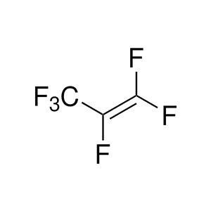 Molecular Structure of Hexafluoropropylene