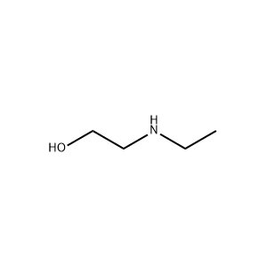 Molecular Structure of 2-(Ethylamino)ethanol CAS 110-73-6