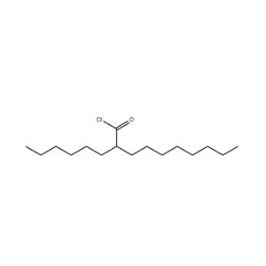 Molecular Structure of Isopalmitic chloride