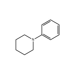Molecular Structure of 1-Phenylpiperidine Molecular Structure of 1-Phenylpiperidine