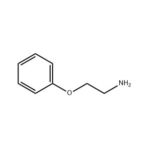 Molecular Structure of 2-Phenoxyethylamine CAS 1758-46-9