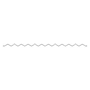 Molecular Structure of Octaethylene glycol Molecular Structure of Octaethylene glycol