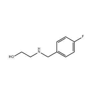 Molecular Structure of 2-(4-Fluorobenzylamino)ethanol Molecular Structure of 2-(4-Fluorobenzylamino)ethanol