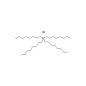 Molecular Structure of Tetraoctylphosphonium Bromide