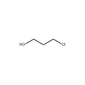 Molecular Structure of 3-Chloro-1-propanol Molecular Structure of 3-Chloro-1-propanol