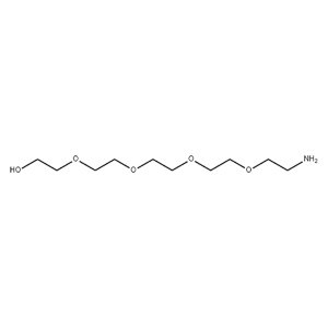 Molecular Structure of Amino-PEG5-alcohol