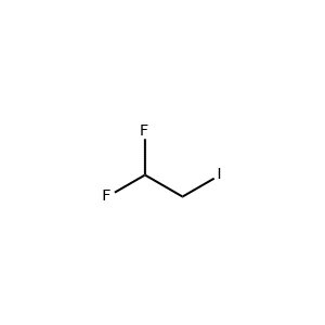 Molecular Structure of 2-Iodo-1,1-difluoroethane