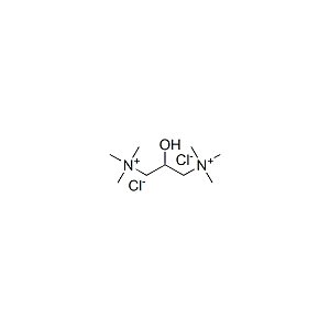 Molecular Structure of (2-hydroxytrimethylene)bis(trimethylammonium) dichloride