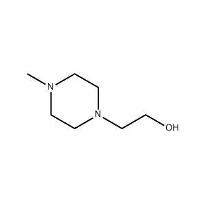 Molecular Structure of 1-(2-Hydroxyethyl)-4-methylpiperazine Molecular Structure of 1-(2-Hydroxyethyl)-4-methylpiperazine