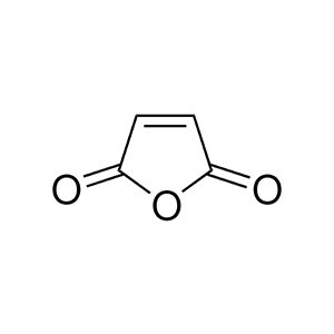 Molecular Structure of Maleic Anhydride