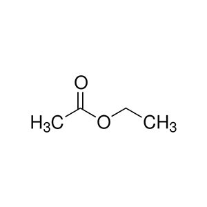Molecular Structure of Ethyl Acetate