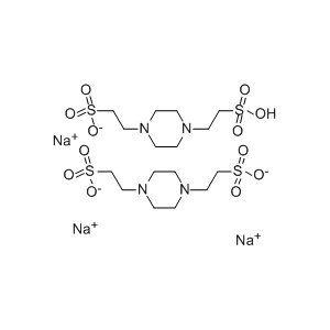 Molecular Structure of PIPES Sodium Salt Molecular Structure of PIPES Sodium Salt