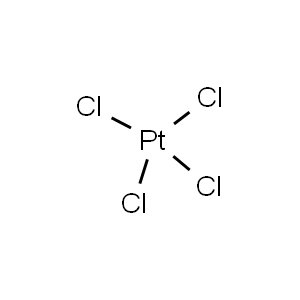Molecular Structure of Platinum(IV) Chloride Molecular Structure of Platinum(IV) Chloride