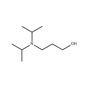 Molecular Structure of 3-Diisopropylaminopropan-1-ol Molecular Structure of 3-Diisopropylaminopropan-1-ol CAS 7539-61-9