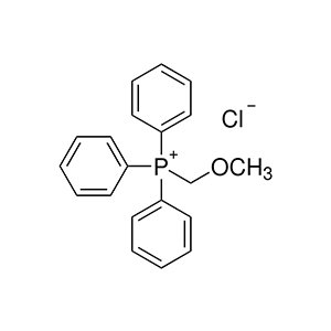 Molecular Structure of (Methoxymethyl)triphenylphosphonium Chloride Molecular Structure of (Methoxymethyl)triphenylphosphonium Chloride
