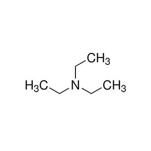 The structure of  Triethylamine