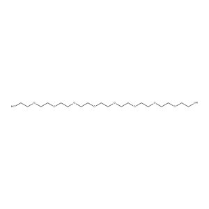 Molecular Structure of Nonaethylene glycol