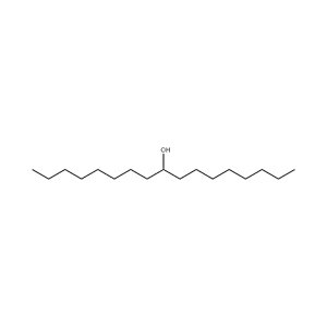 Molecular Structure of 9-Heptadecanol