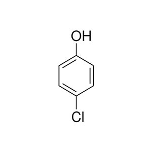 Molecular Structure of 4-Chlorophenol Molecular Structure of 4-Chlorophenol
