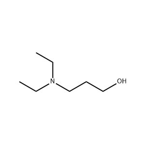 Molecular Structure of 3-Diethylamino-1-propanol CAS 622-93-5