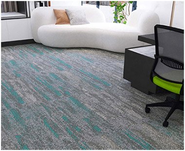 Carpets made from nylon