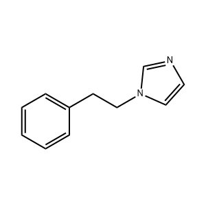 Molecular Structure of 1-Phenethylimidazole Molecular Structure of 1-Phenethylimidazole