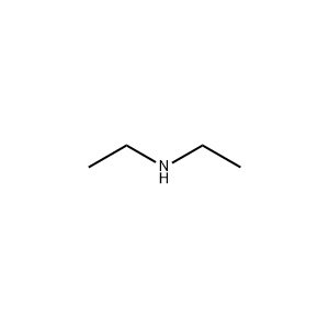 Molecular Structure of Diethylamine