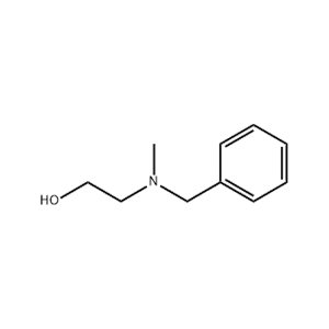 Molecular Structure of N-Benzyl-N-methylethanolamine CAS 101-98-4
