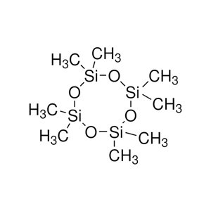 Molecular Structure of Octamethylcyclotetrasiloxane