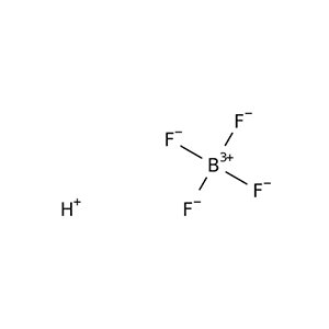 Molecular Structure of Fluoroboric Acid