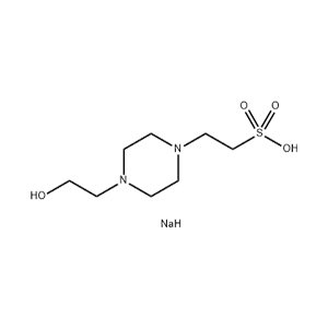 Molecular Structure of HEPES sodium salt