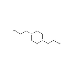 Molecular Structure of 1,4-Bis(2-hydroxyethyl)piperazine