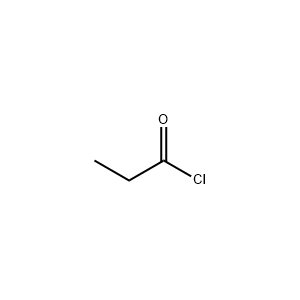 Molecular Structure of Propionyl chloride