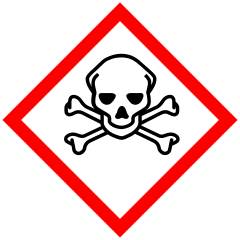 GHS06: Skull and crossbones